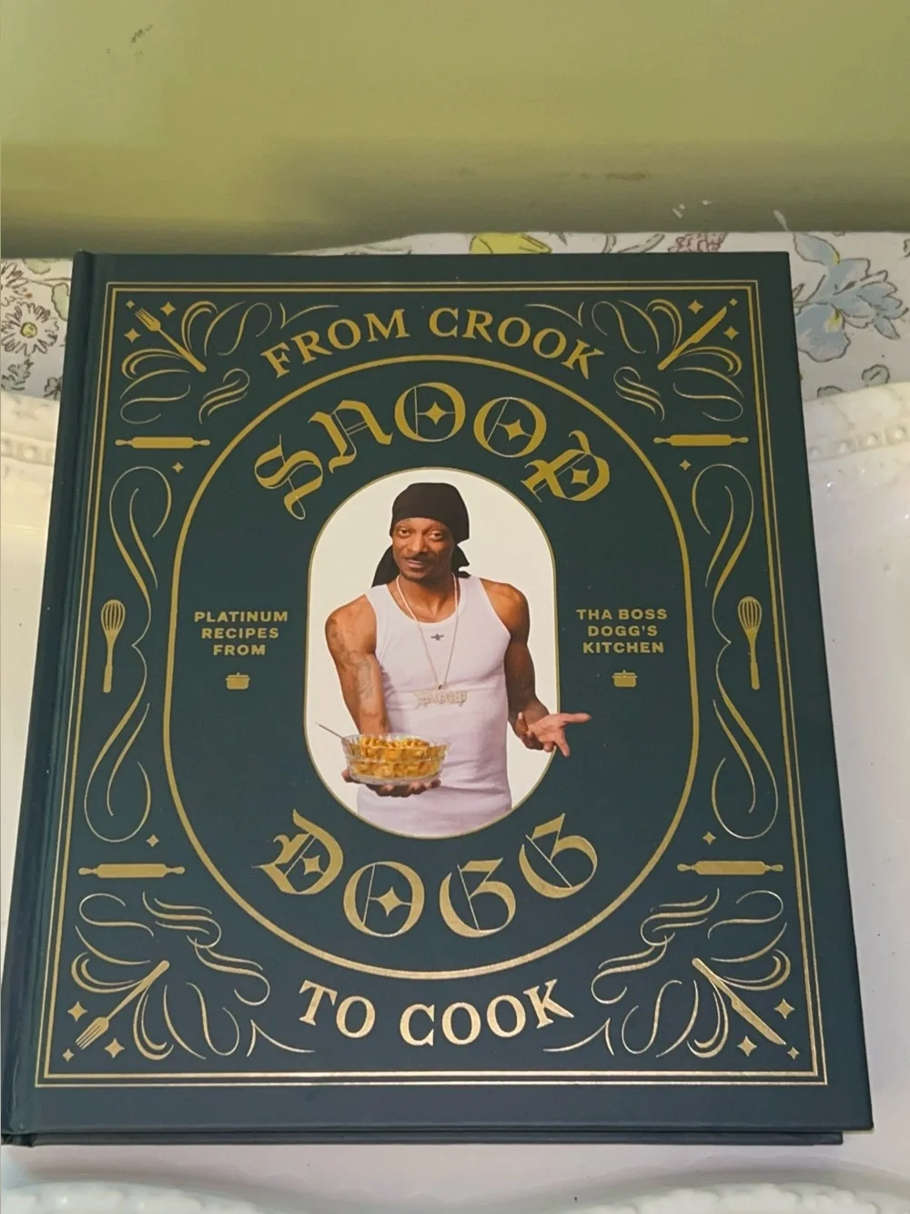 Snoop Dogg's From Crook to Cook hardcover cookbook